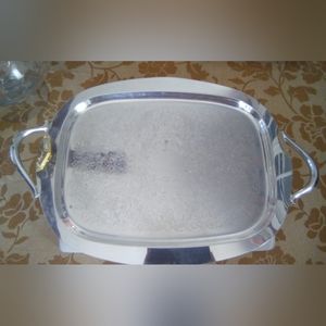Wallace silver tray.